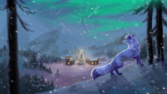 Commissioned by Bluu